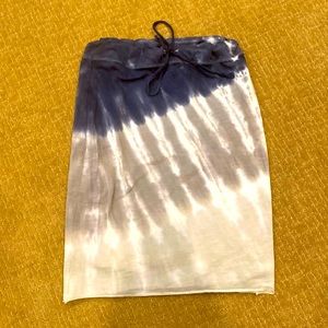 Yakira bella tie dyed skirt